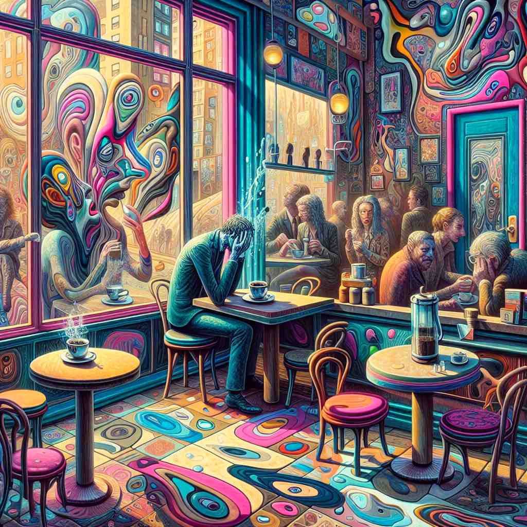 A looping, repetitive dream sequence