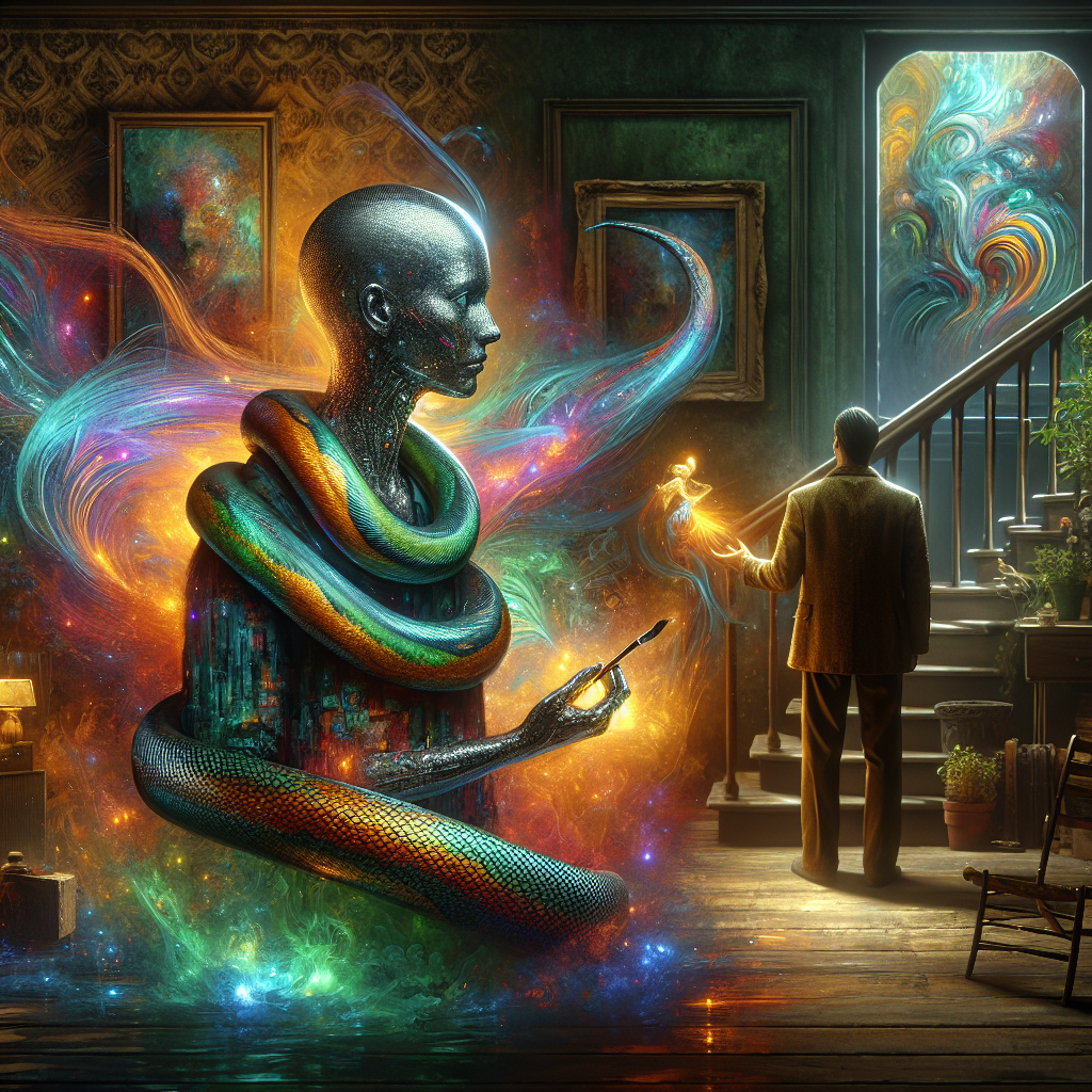 A surreal dream with rich vivid meaning